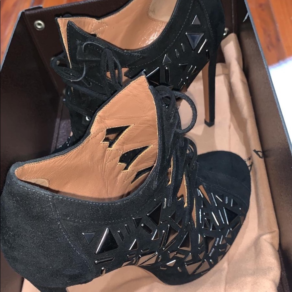 Alaia Laser Cut Heels